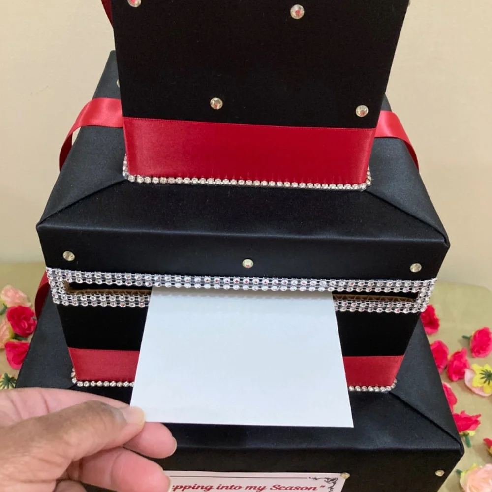 3 Tiered Card Box/Money Holder 12
